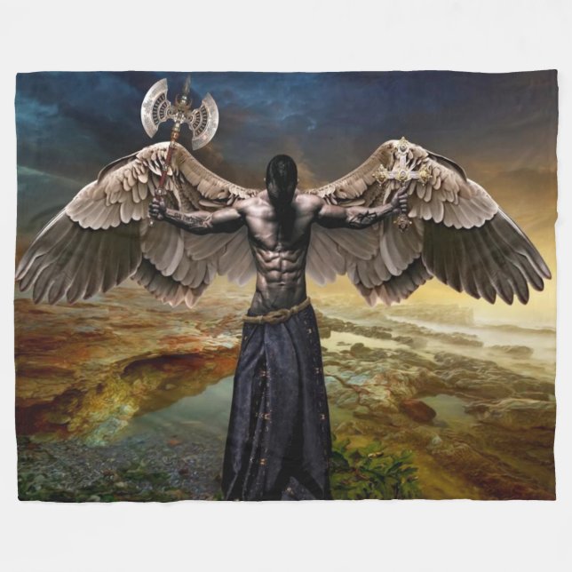 COBERTOR DE VELO ARCHANGRL MICHAEL (Frente (Horizontal))
