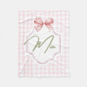 Cobertor De Velo Arco de Enfermeira Mia Baby Girl Personalizado & G