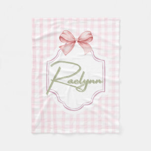 Cobertor De Velo Arco de Enfermeiro Raelynn Baby Girl Personalizado