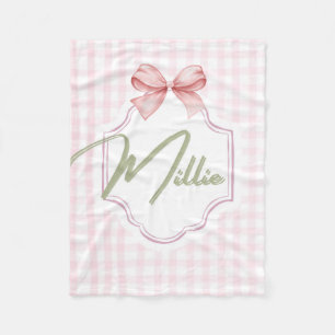 Cobertor De Velo Arco de Ensino da Millie Baby Girl Personalizado