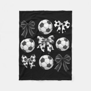 Cobertor De Velo Arco de Futebol Coquette Dia de Jogo Mãe de Futebo