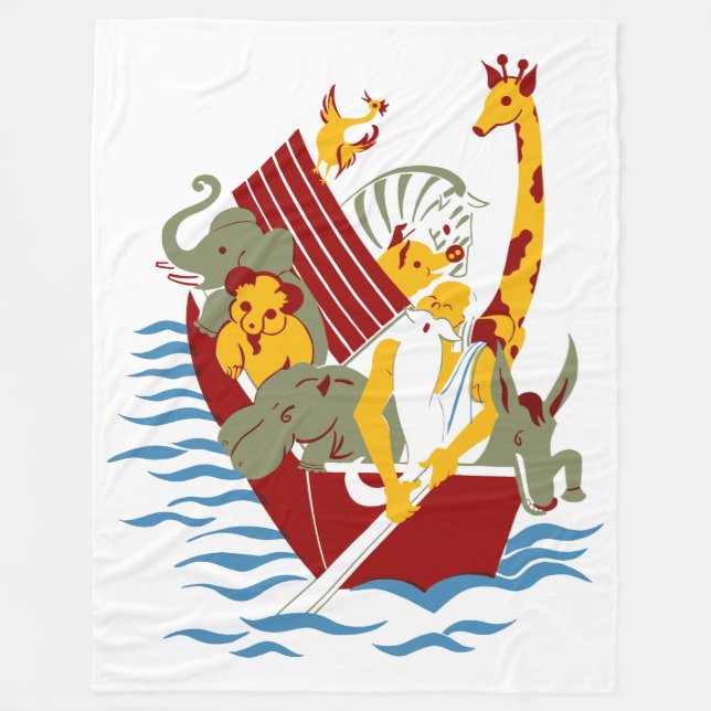 Cobertor De Velo Arco de Noah (Frente)