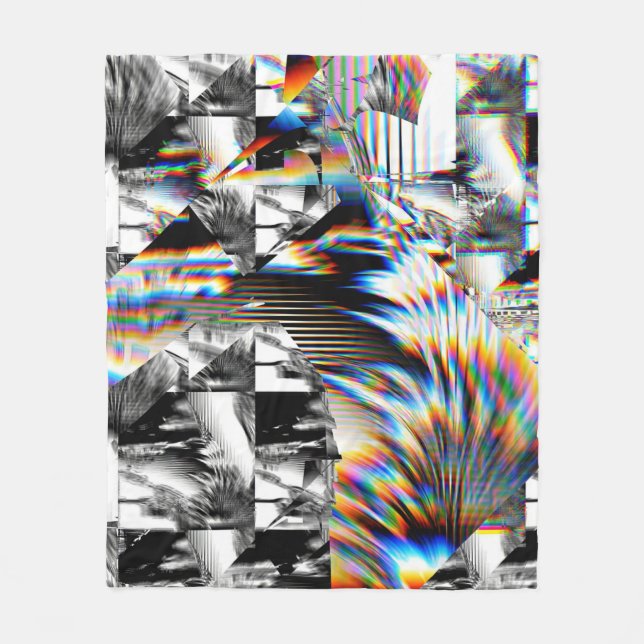 Cobertor De Velo Arco-Íris Assalto (Frente)