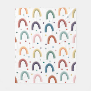 Cobertor De Velo Arco-íris Boho