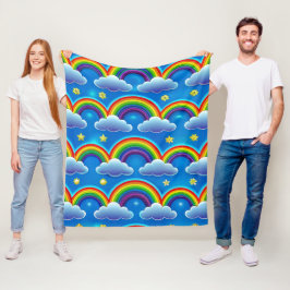 Cobertor De Velo Arco-íris da Esperança - Bolsa de Bebê Cozy