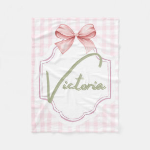 Cobertor De Velo Arco personalizado da Victoria Baby Girl