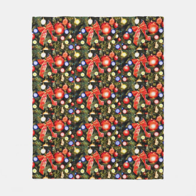 Cobertor De Velo Arcos de Natal (Frente)