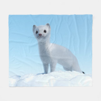 Cobertor De Velo Arctic Weasel Charm