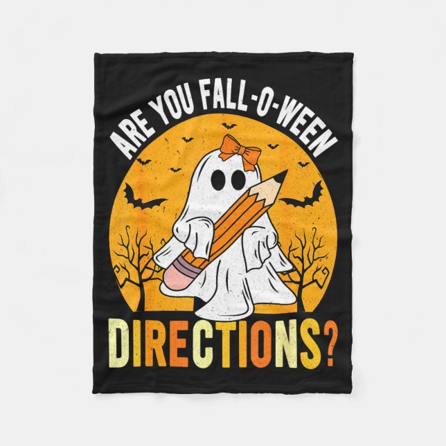 Cobertor De Velo Are You Fall-o-ween Direction Funny Sarcastic Quot (Frente)