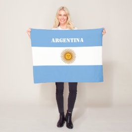 Cobertor De Velo Argentina Bandeira Futebol argentino