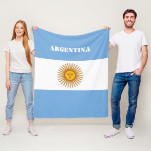 Cobertor De Velo Argentina Bandeira Futebol argentino