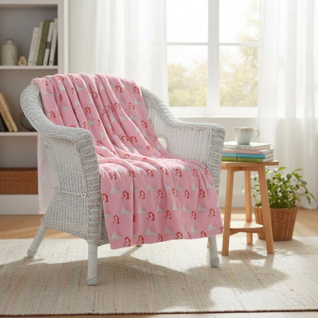 Cobertor De Velo Ariel Fleece Blanket (Criador carregado)