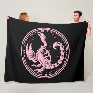 Cobertor De Velo Áries Escorpião Astrologia Signo Escorpião