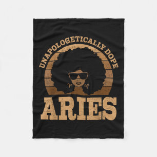 Cobertor De Velo Aries Queen Afro Hair Black Woman Sinal Zodiboso
