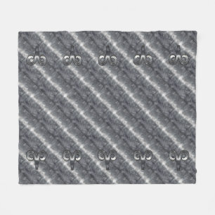 Cobertor De Velo Aries Símbolo Zodíaco no Estilo de Coloração Grung