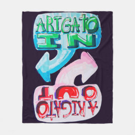 Cobertor De Velo Arigato In, Arigato Out