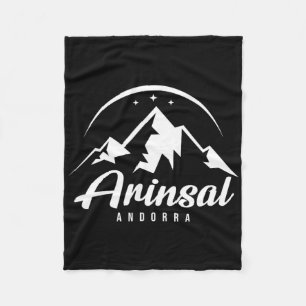 Cobertor De Velo Arinsal Andorra Ski Resort Skiting Snowboard