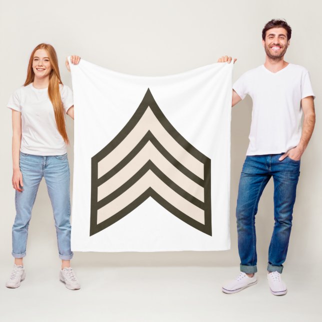 Cobertor De Velo Army Sergeant rank (In Situ)
