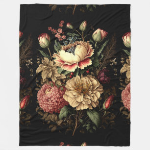 Cobertor De Velo Arranjo Floral de Vintagem Magnífico