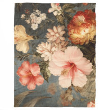 Arranjo Floral Vintage Vibrante