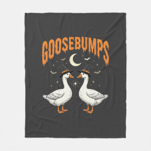 Cobertor De Velo Arrepios de Halloween Bruxa Gansos Design Vetorial
