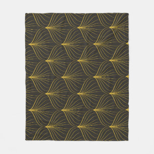 Cobertor De Velo Art Deco Charm: Vintage geométrico sem costura
