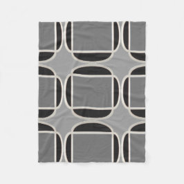Cobertor De Velo Art Deco faz Marrocos a preto e Cinzas