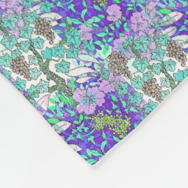 Cobertor De Velo Art nouveau joseph binet Parreira floral  (Quina)