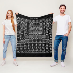 Cobertor De Velo Arte africana personalizada, padrão étnico