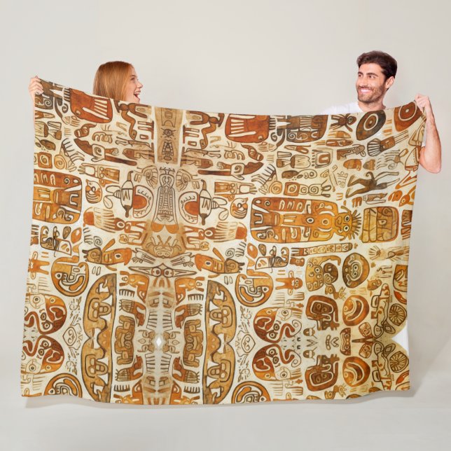 Cobertor De Velo Arte Antiquada Petrogliph (In Situ)