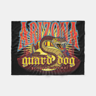 Cobertor De Velo Arte de Cobra do Arizona