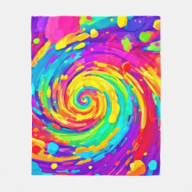 Arte de Coloração Espiral Vibrante