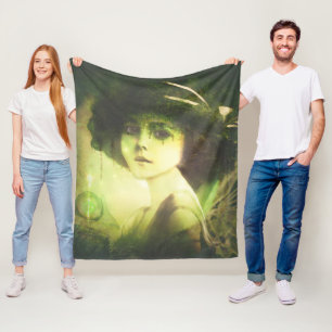 Cobertor De Velo Arte de Fantasia de Árvore Selvagem Mística