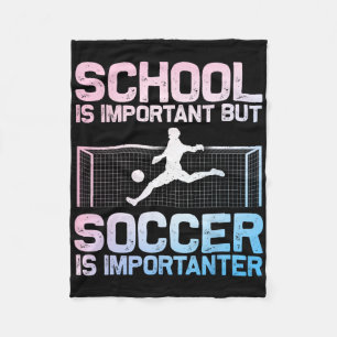 Cobertor De Velo Arte de Futebol Engraçada Para Meninos Meninas Hom