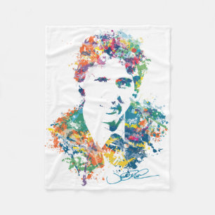 Cobertor De Velo Arte de Justin Trudeau Digital