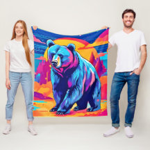 Arte de Urso Vibrante