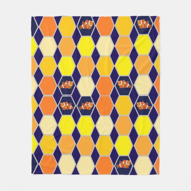 Cobertor De Velo Arte Desenhada À Mão (Frente)