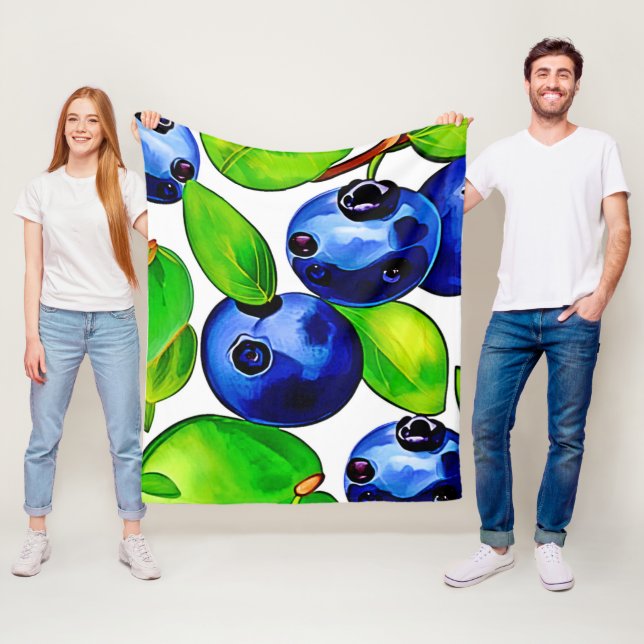 Cobertor De Velo Arte fresca de mirtilo (In Situ)