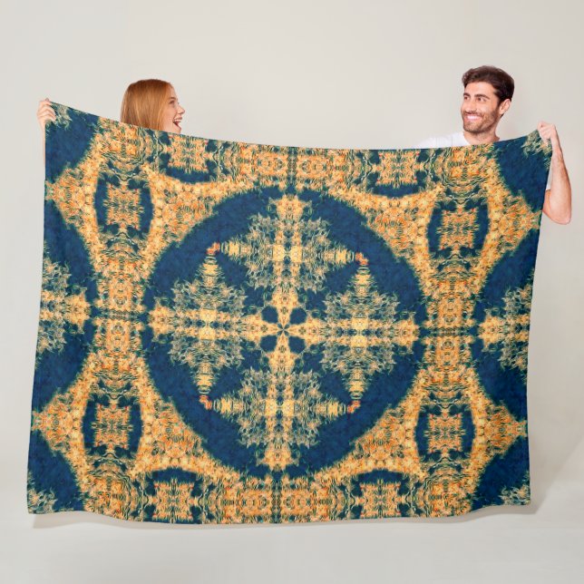 Cobertor De Velo Arte sagrado da roda da medicina do búfalo nativo (In Situ)