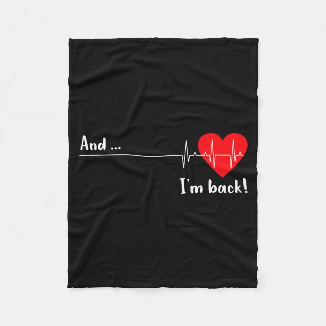 Cobertor De Velo Artery Open, Heart Diseases Surgery Heartbeat  (Frente)