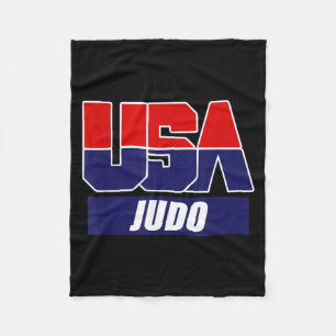 Cobertor De Velo Artes Marciais de Judo 2024 Equipe EUA