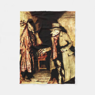 Cobertor De Velo Arthur Rackham - Um Carol de Natal - Grumpy