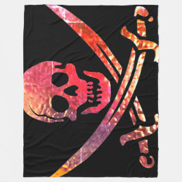 Cobertor De Velo Artsy Pirate Design