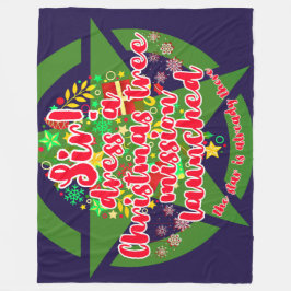 Cobertor De Velo Árvore de Natal, missão, exército