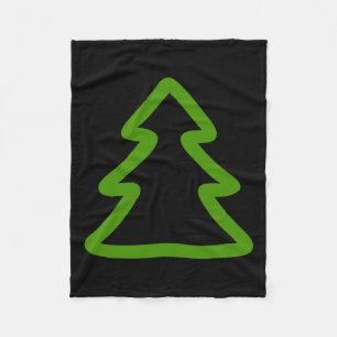 Cobertor De Velo Árvore de Natal Simples