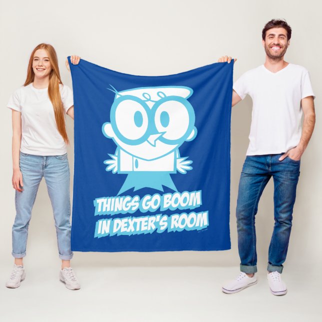 Cobertor De Velo As coisas vão explodir no quarto do Dexter (In Situ)