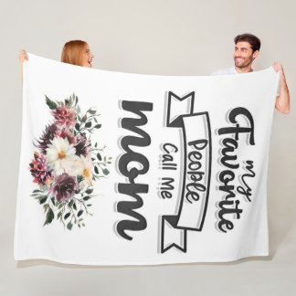 Cobertor De Velo As minhas Pessoas favoritas chamam-me mãe
