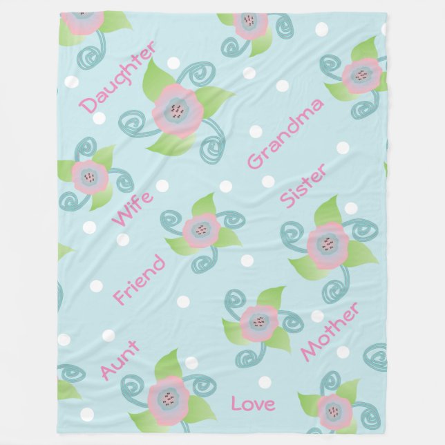 Cobertor De Velo As Mulheres São (Frente)