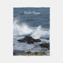 As ondas do Oceano Pacífico