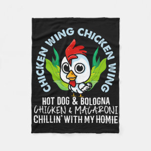 Cobertor De Velo Asa de Frango Asa de Frango Cachorro-Quente Bolonh